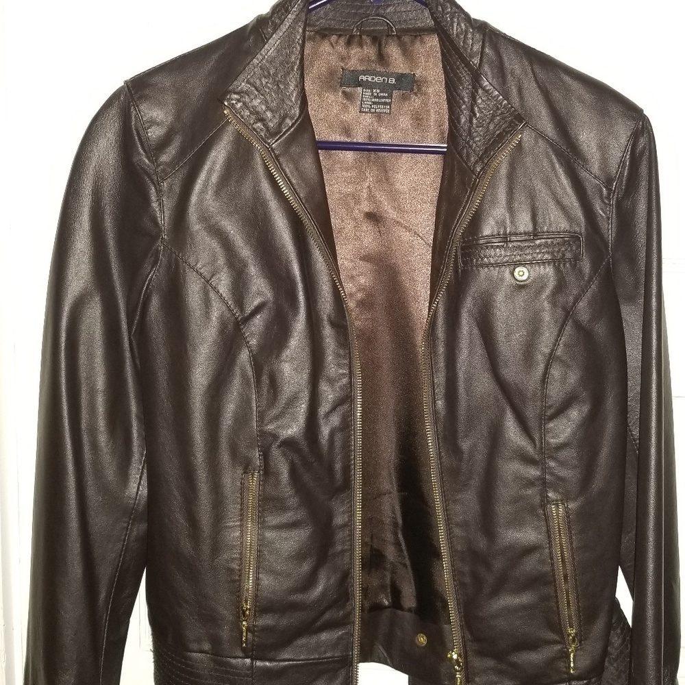 Leather jacket